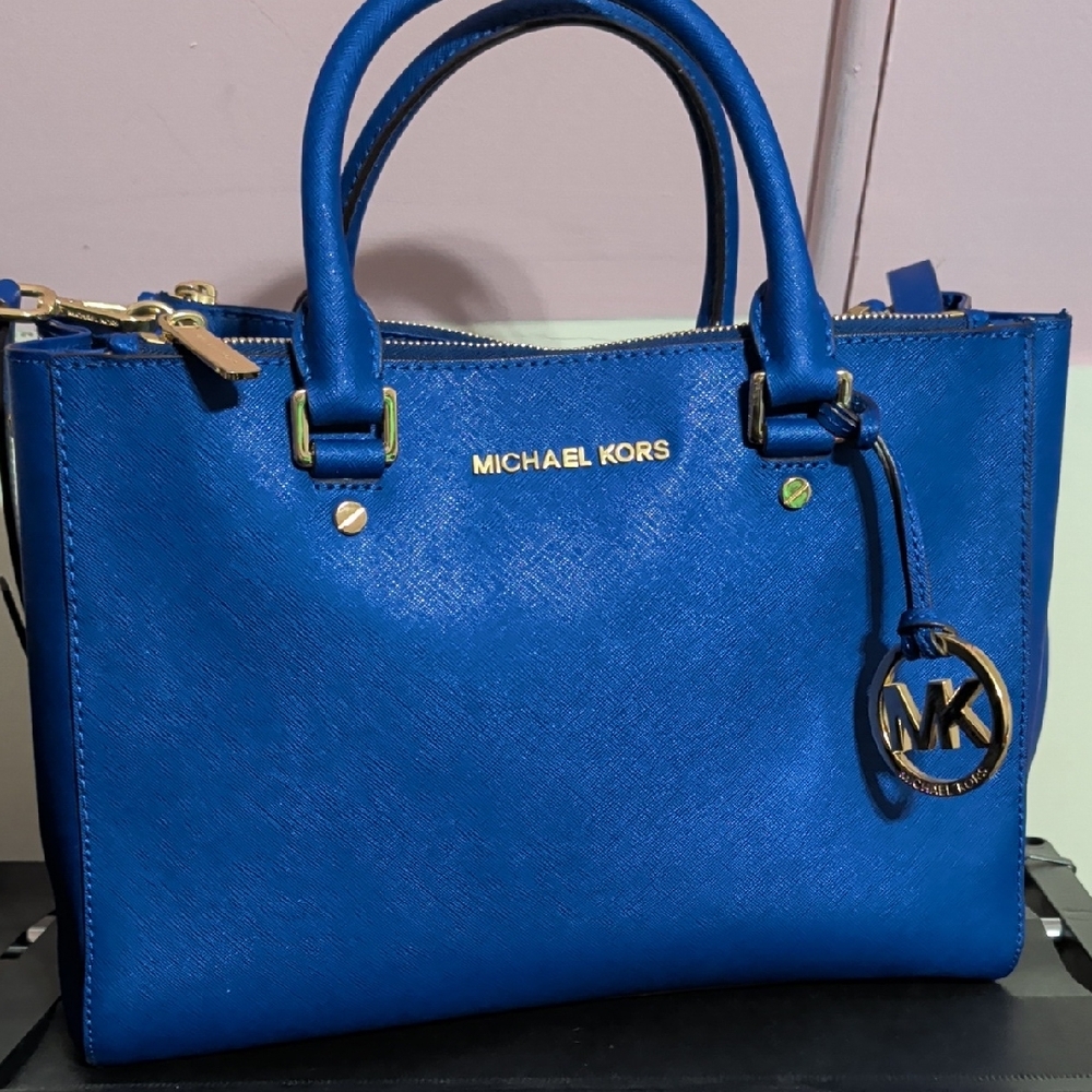 Michael Kors Royal Blue Satchel
